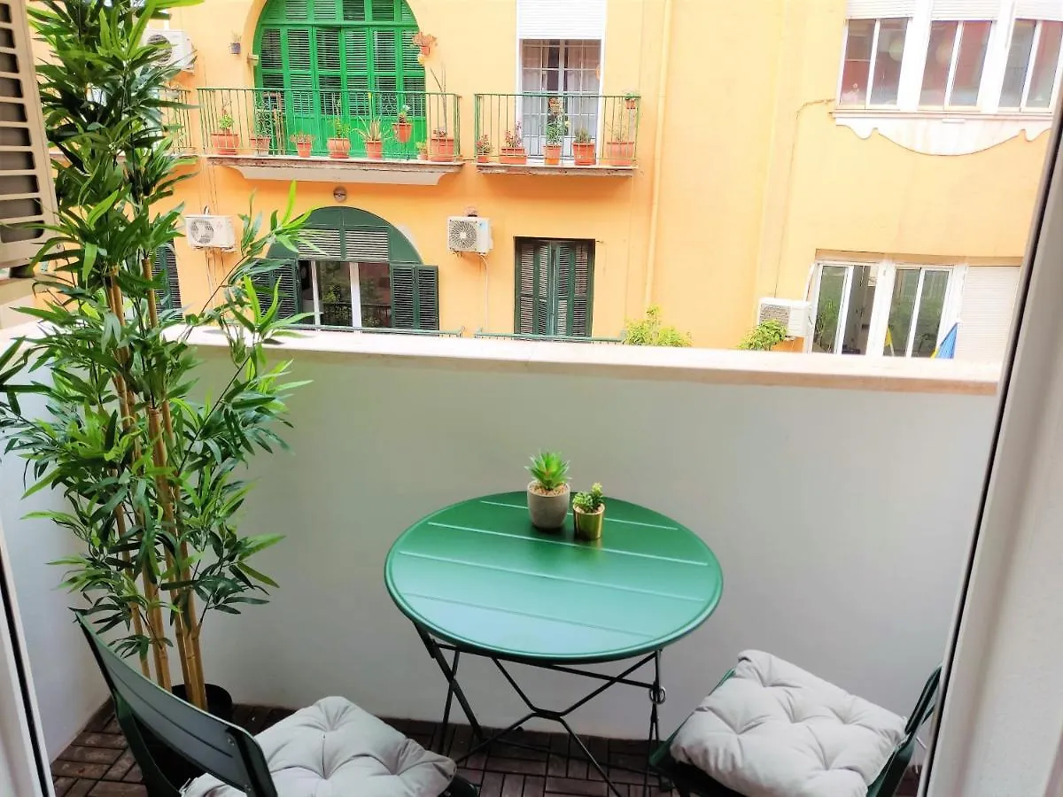 Malagueta Beach & Muelle1 & Centre Con Parking Privado Malaga Spain